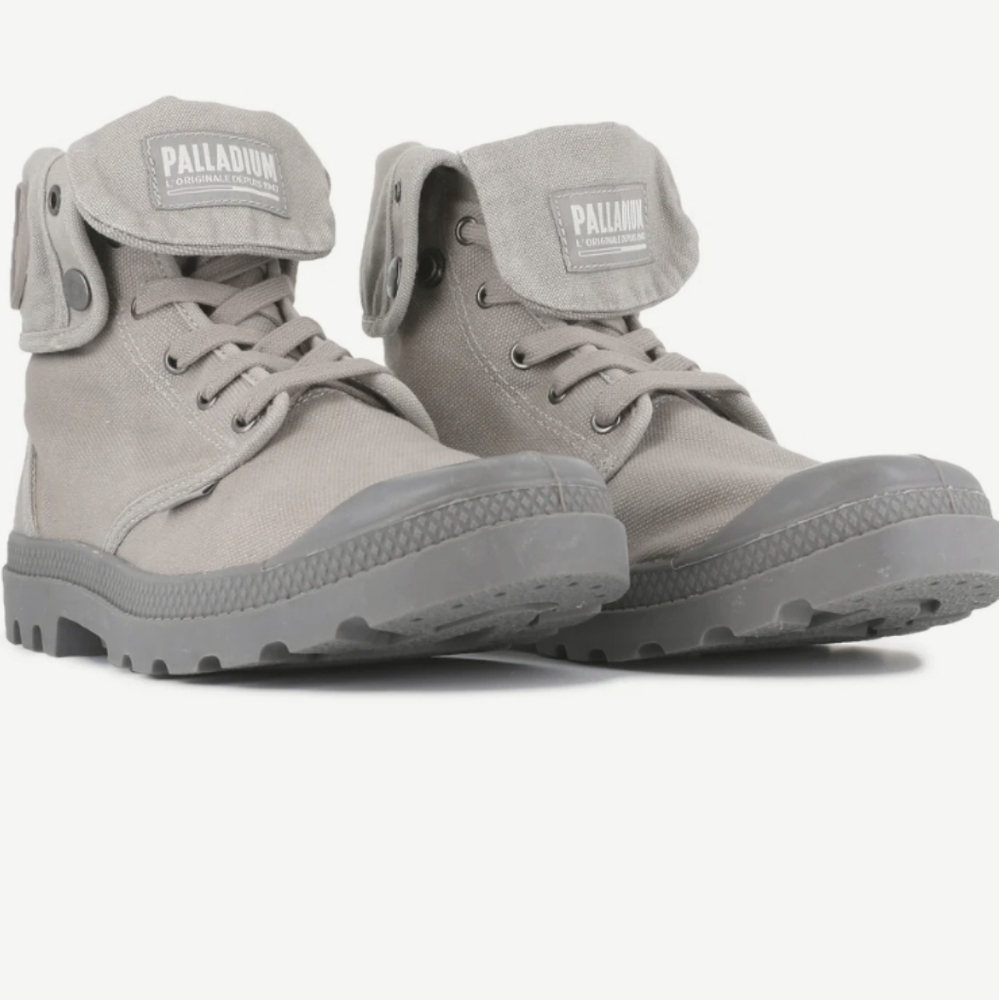 NEW PALLADIUM BAGGY VAPOR HIGH-TOP COMBAT MILITARY STYLE BOOT 8.5 MEN - Picture 7 of 10